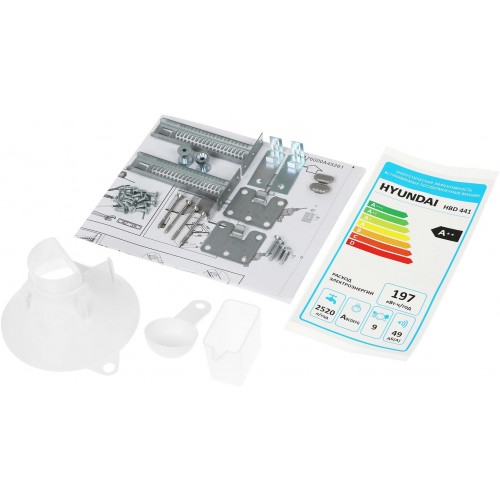 Встраиваемая посудомоечная машина Hyundai HBD 441 (серебристый) 20