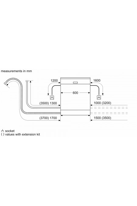 Посудомоечная машина BOSCH SMS4IMB62Q (черный) 8