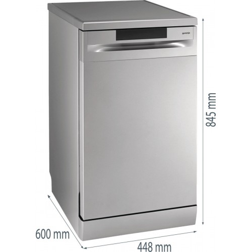 Посудомоечная машина Gorenje GS520E15S (нержавеющая сталь) 9