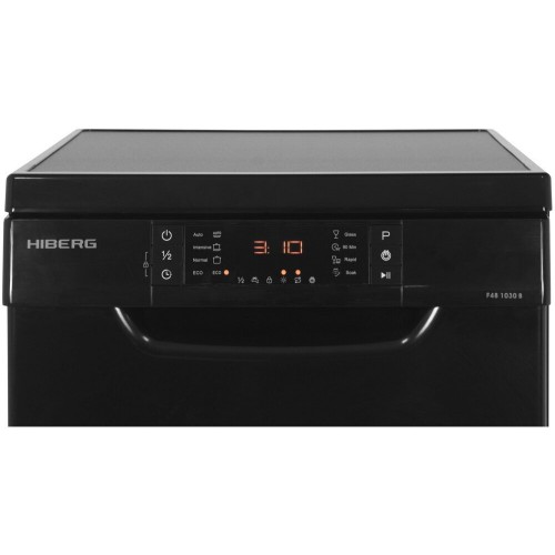 Посудомоечная машина HIBERG F48 1030 B (черный) 3