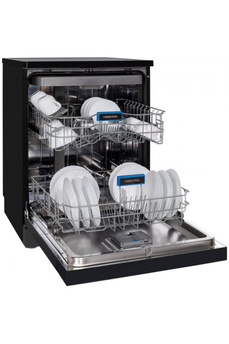 Посудомоечная машина HIBERG F68 1530 LB (черный) 6