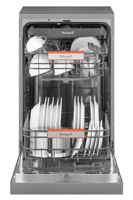 Посудомоечная машина Weissgauff DW 4508 Inverter Autoopen Inox (нержавеющая сталь) 8