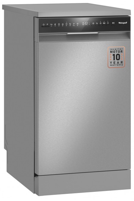 Посудомоечная машина Weissgauff DW 4508 Inverter Autoopen Inox (нержавеющая сталь) 9