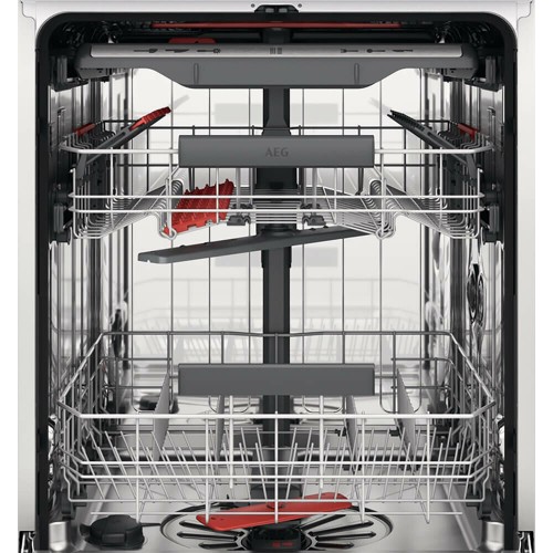 Встраиваемая посудомоечная машина AEG FSE74718P (чёрный) 2