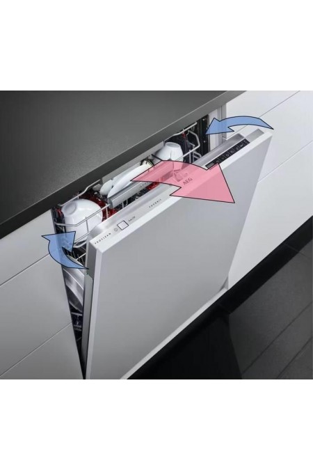 Встраиваемая посудомоечная машина AEG FSK73768P (белый) 5