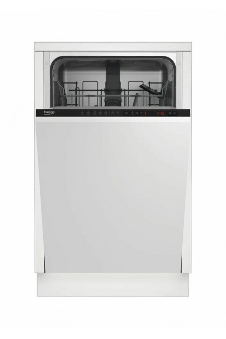 Встраиваемая посудомоечная машина Beko BDIS15961 (белый/черный) 