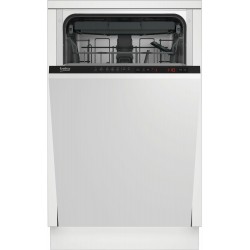 Встраиваемая посудомоечная машина BEKO BDIS1W861 (черный/белый)