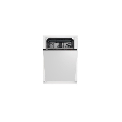 Встраиваемая посудомоечная машина BEKO BDIS1W861 (черный/белый) 9