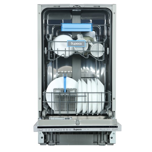 Встраиваемая посудомоечная машина БИРЮСА DWB-410/1 (серебристый) 