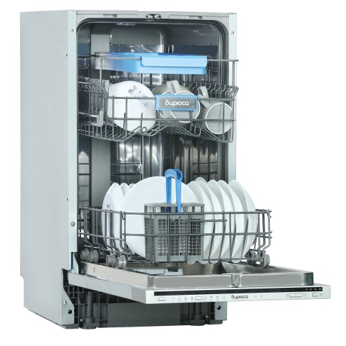 Встраиваемая посудомоечная машина БИРЮСА DWB-410/1 (серебристый) 5