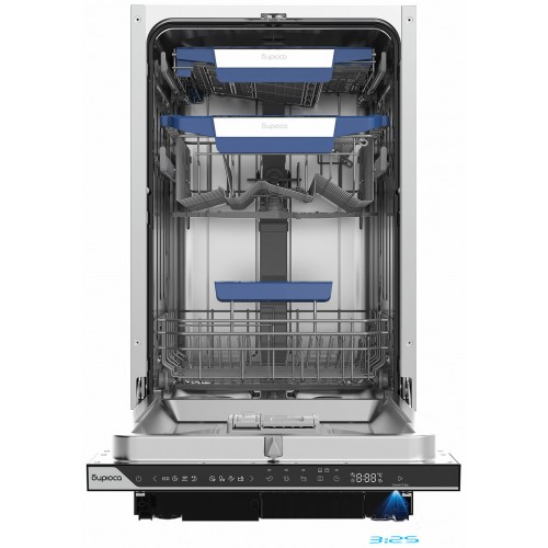 Встраиваемая посудомоечная машина БИРЮСА DWB-410/5 (белый) 