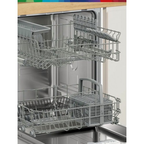 Встраиваемая посудомоечная машина Bosch SMV26DX00T (белый) 8