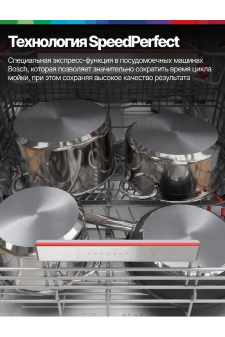 Встраиваемая посудомоечная машина Bosch SMV4HMX25Q (белый/белый) 7