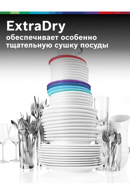 Встраиваемая посудомоечная машина Bosch SPV4HMX55Q (белый) 4