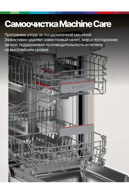 Встраиваемая посудомоечная машина Bosch SPV4HMX65Q (белый) 7