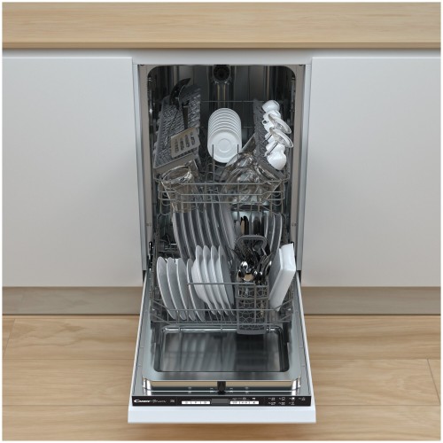 Встраиваемая посудомоечная машина Candy CDIH 2D1047-08 (черный) 2