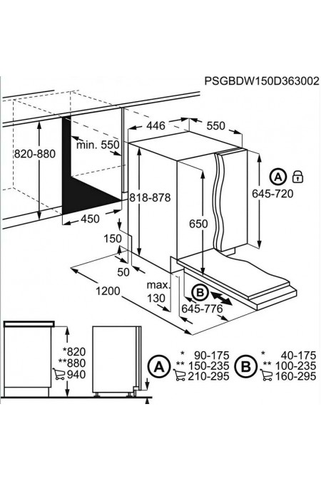 Встраиваемая посудомоечная машина Electrolux EEA23200L (белый) 5