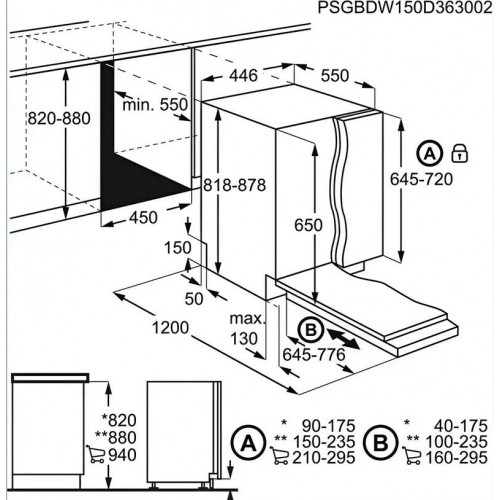 Встраиваемая посудомоечная машина Electrolux EEA23200L (белый) 7