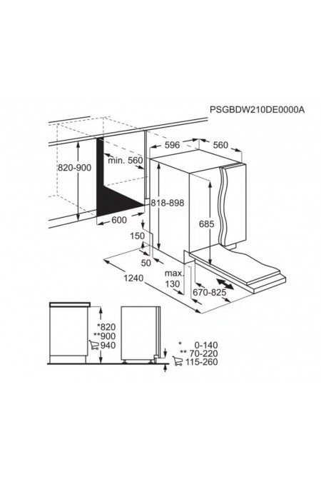 Встраиваемая посудомоечная машина Electrolux EEG88520W (белый) 6