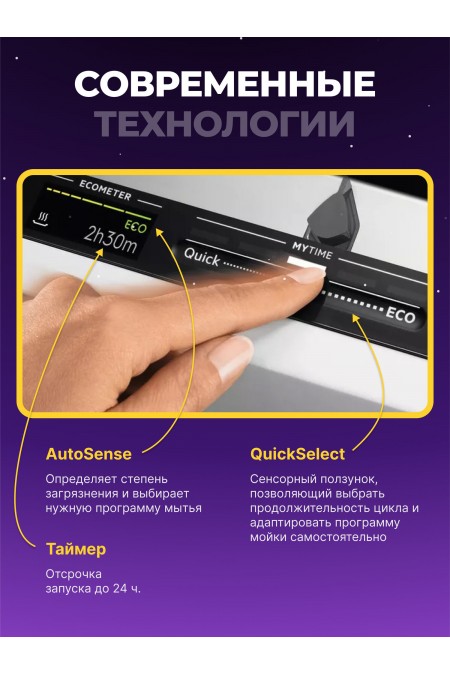 Встраиваемая посудомоечная машина ELECTROLUX EEM48300L (белый) 2