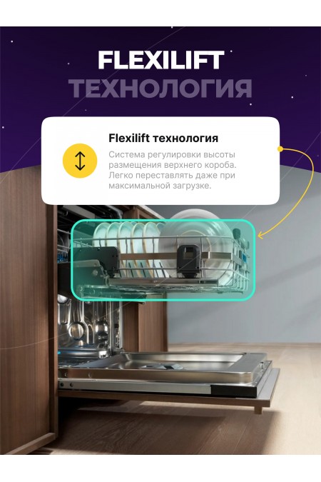 Встраиваемая посудомоечная машина ELECTROLUX EEM48300L (белый) 6
