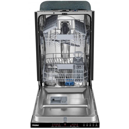 Встраиваемая посудомоечная машина Haier HDWE10-292RU (серебристый, черный) 4