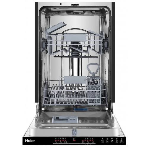 Встраиваемая посудомоечная машина Haier HDWE10-292RU (серебристый, черный) 5