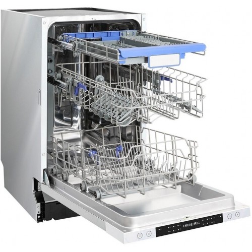 Встраиваемая посудомоечная машина HIBERG I46 1030 (серебристый) 2