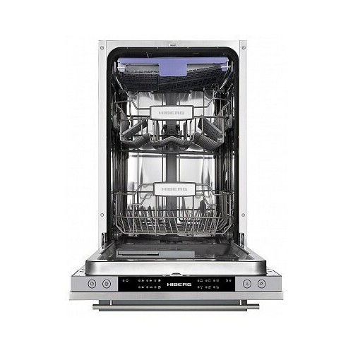 Встраиваемая посудомоечная машина HIBERG I46 1030 (серебристый) 3