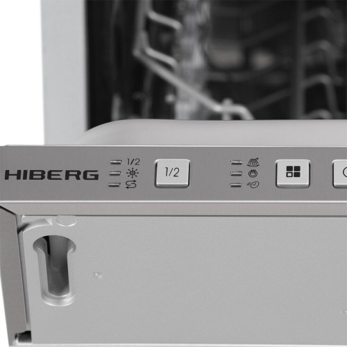 Встраиваемая посудомоечная машина HIBERG I49 1032 (серебристый) 1