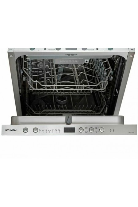 Встраиваемая посудомоечная машина Hyundai HBD 440P (серебристый) 1