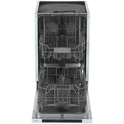 Встраиваемая посудомоечная машина Hyundai HBD451 (черный) 4