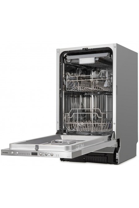 Встраиваемая посудомоечная машина Hyundai HBD 470 (серебристый) 3