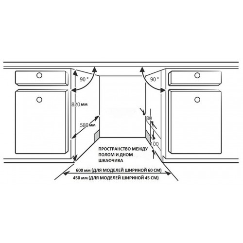 Встраиваемая посудомоечная машина Korting KDI 60110 (серебристый) 2
