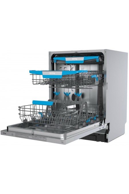 Встраиваемая посудомоечная машина Korting KDI 60977 (серебристый) 5