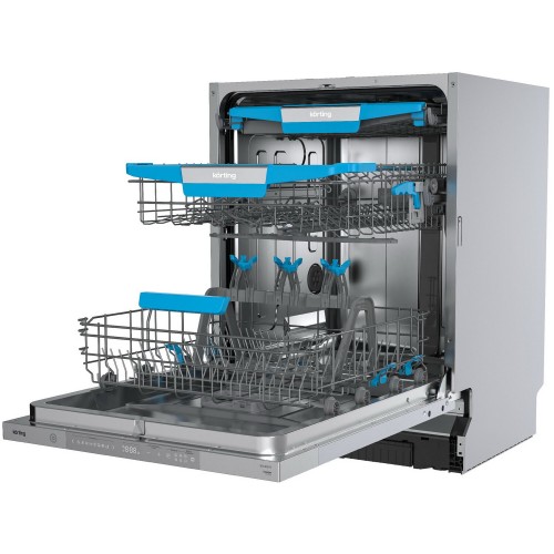 Встраиваемая посудомоечная машина Korting KDI 60977 (серебристый) 5