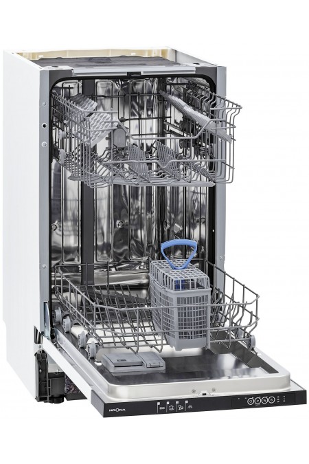 Встраиваемая посудомоечная машина Krona AMMER 45 BI K (нержавеющая сталь) 