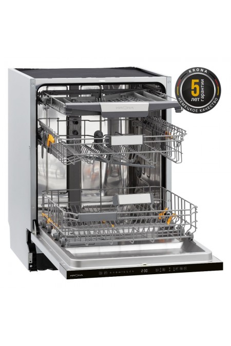 Встраиваемая посудомоечная машина Krona KAMAYA 60 BI V2 (нержавеющая сталь) 