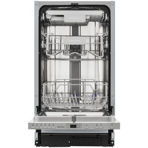 Встраиваемая посудомоечная машина Krona LUMERA 45 BI (нержавеющая сталь) 2