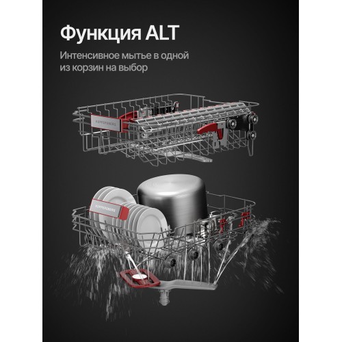 Встраиваемая посудомоечная машина Kuppersberg GIM 4595 (серебристый) 5