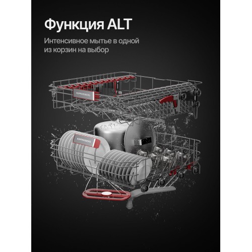 Встраиваемая посудомоечная машина Kuppersberg GIM 6095 (серебристый) 6