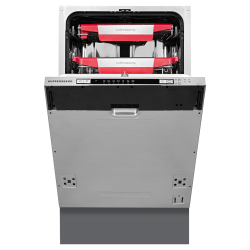 Встраиваемая посудомоечная машина Kuppersberg GLM 4575 (серебристый)