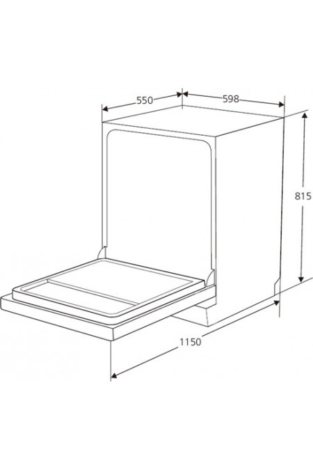 Встраиваемая посудомоечная машина Kuppersberg GLM 6080 (красный) 9