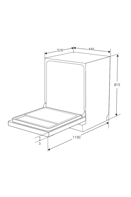 Встраиваемая посудомоечная машина Kuppersberg GSM 4573 (серебристый) 5