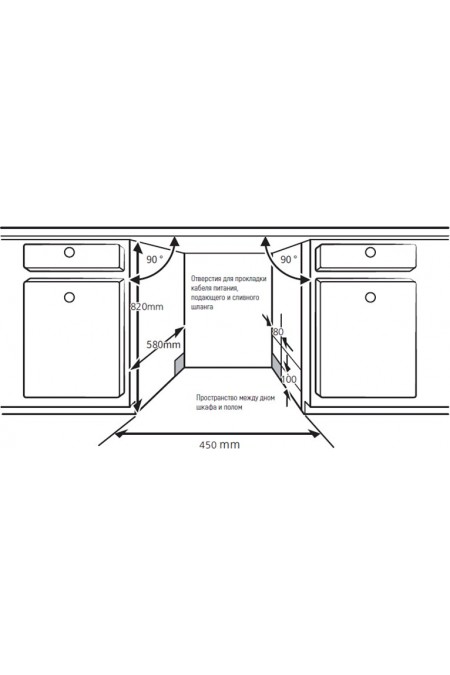 Встраиваемая посудомоечная машина Kuppersberg GSM 4573 (серебристый) 6