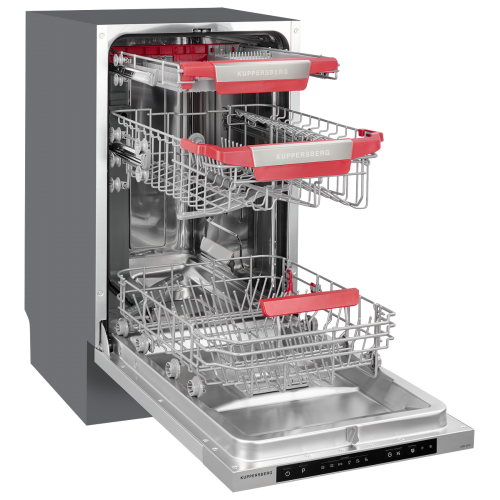 Встраиваемая посудомоечная машина Kuppersberg GSM 4574 (серебристый) 2