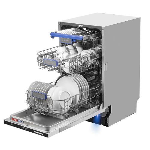 Встраиваемая посудомоечная машина MAUNFELD MLP-083D Light Beam (черный) 2