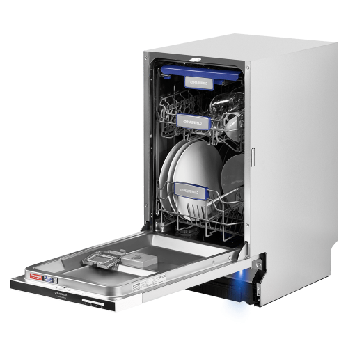 Встраиваемая посудомоечная машина MAUNFELD MLP-083D Light Beam (черный) 7