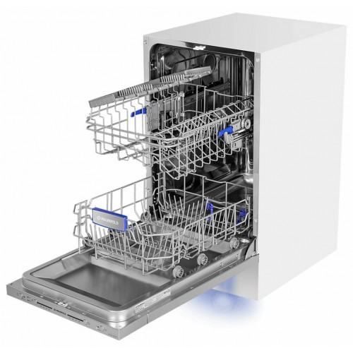 Встраиваемая посудомоечная машина Maunfeld MLP-08S Light Beam (черный) 7