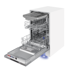Встраиваемая посудомоечная машина Maunfeld MLP45130 Light Beam (серебристый)